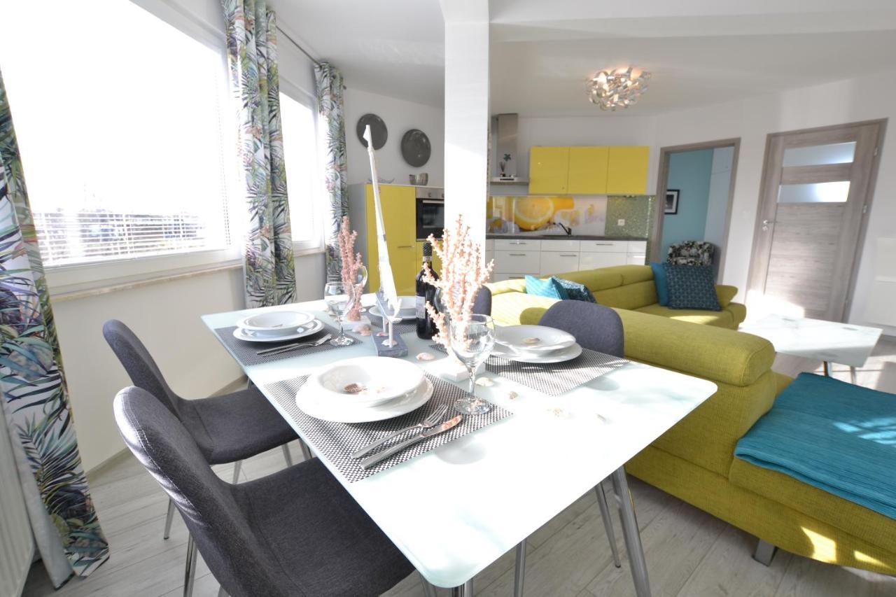 Darlowko Apartament Morski XI Ujście-Darłowskie Esterno foto